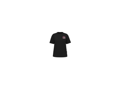 Camiseta de Mujer NAPAPIJRI Montalva Negro (M)