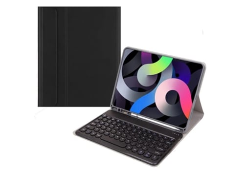Carcasa Flip Cover y Teclado Bluetooth YIMGOTTA TS12 para iPad 10.2(2021/2020/2019)/iPad Air 10.5/iPad Pro10.5