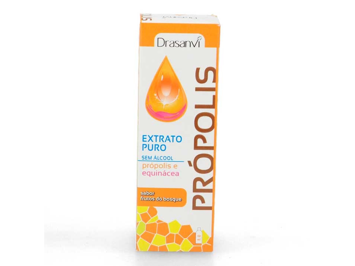Complemento Alimentar DRASANVI Propolis Extracto Concentrado Sin Alcohol (Frutas Del Bosque - 50 ml)
