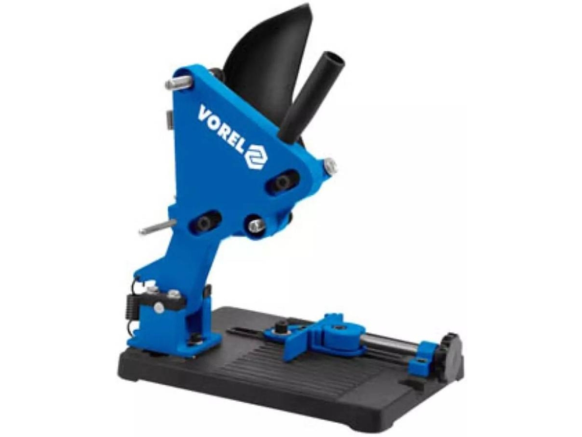 VOREL Soporte para amoladora de metal azul 79641
