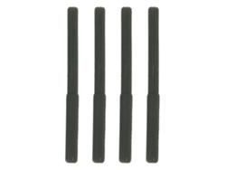 4 Protectores De Patas Para Estufa Spider Soto 310 De Silicona Antideslizantes, Color Verde Militar.