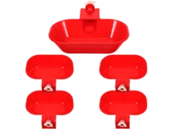 Bebedero Para Pollos Con 5 | Automático | Toyvian | Recipientes, | Duradero, | Regular, | 5,91 | 5,71