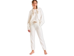 Chándale de Mujer para Fitness BANANA MOON Chándal Aubrey Rainyday Beige (XS)