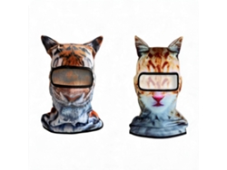 Mascarilla Solar Para Exteriores Con Estampado De Animales En 3d De Czhhmart, Divertida, Estilo 9