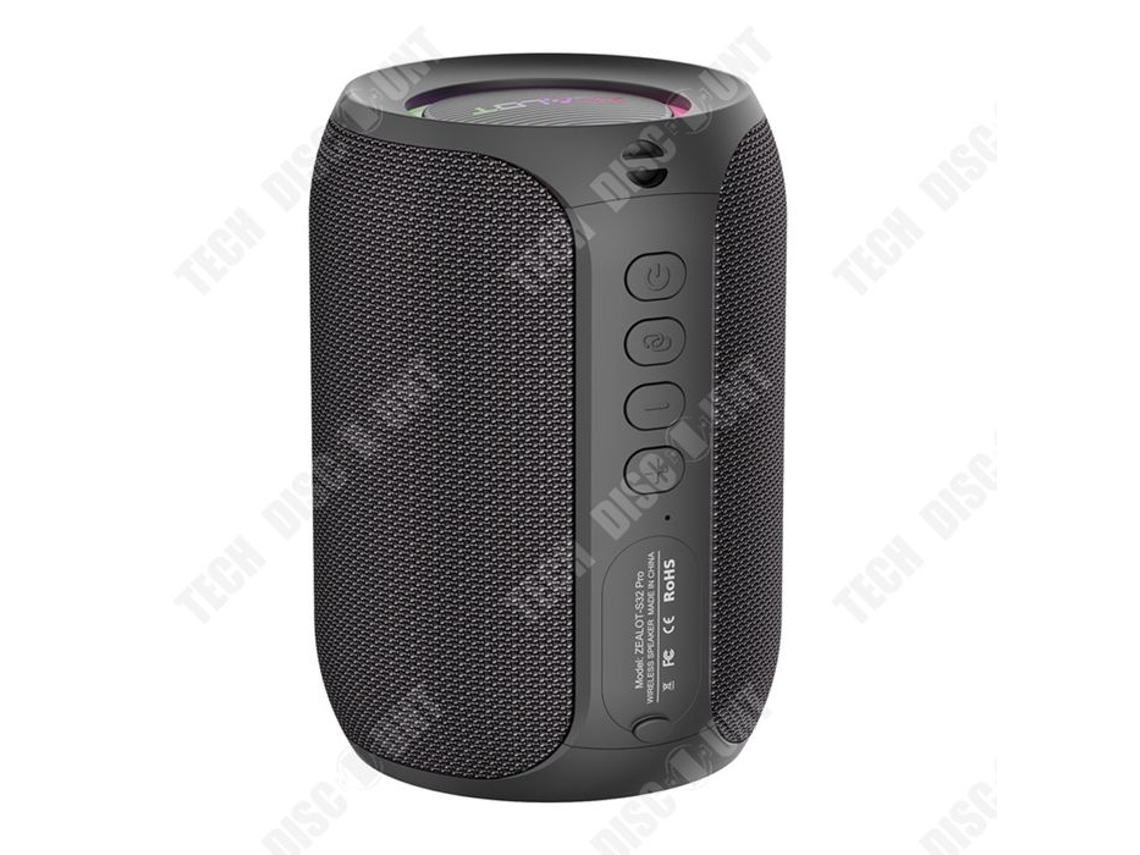 TD Altavoz Bluetooth Subwoofer Inalámbrico Altavoz de escritorio Altavoz de música para el hogar Camping al aire libre DESCUENTO TÉCNICO