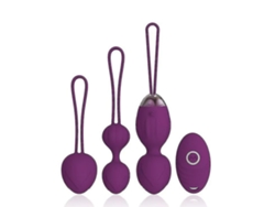 Bolas Kegel, Pesas Kegel, Ejercicios De Suelo Pélvico, Set De Ejercicios Kegel, Bola Vibradora De Silicona Con Control Remoto Chennnls