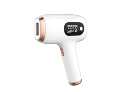 Depiladora de luz IPL con luz de enfriamiento y 5 niveles de potencia. Regalo de cumpleaños. 900.000 tratamientos. Gafas protectoras blancas. Yizhood.