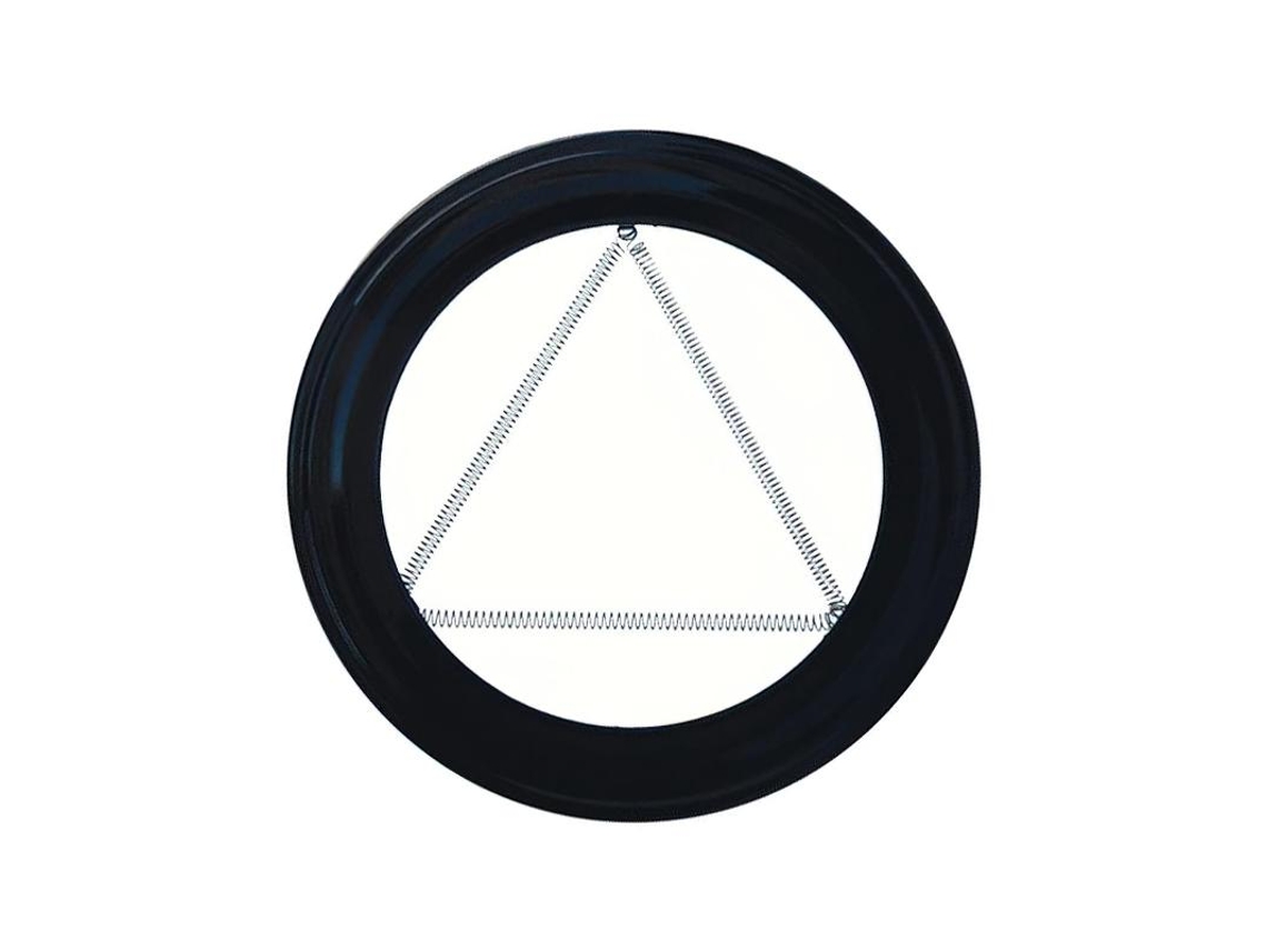Plafon embellecedor estufa pellet vitrificado negro 80 mm.