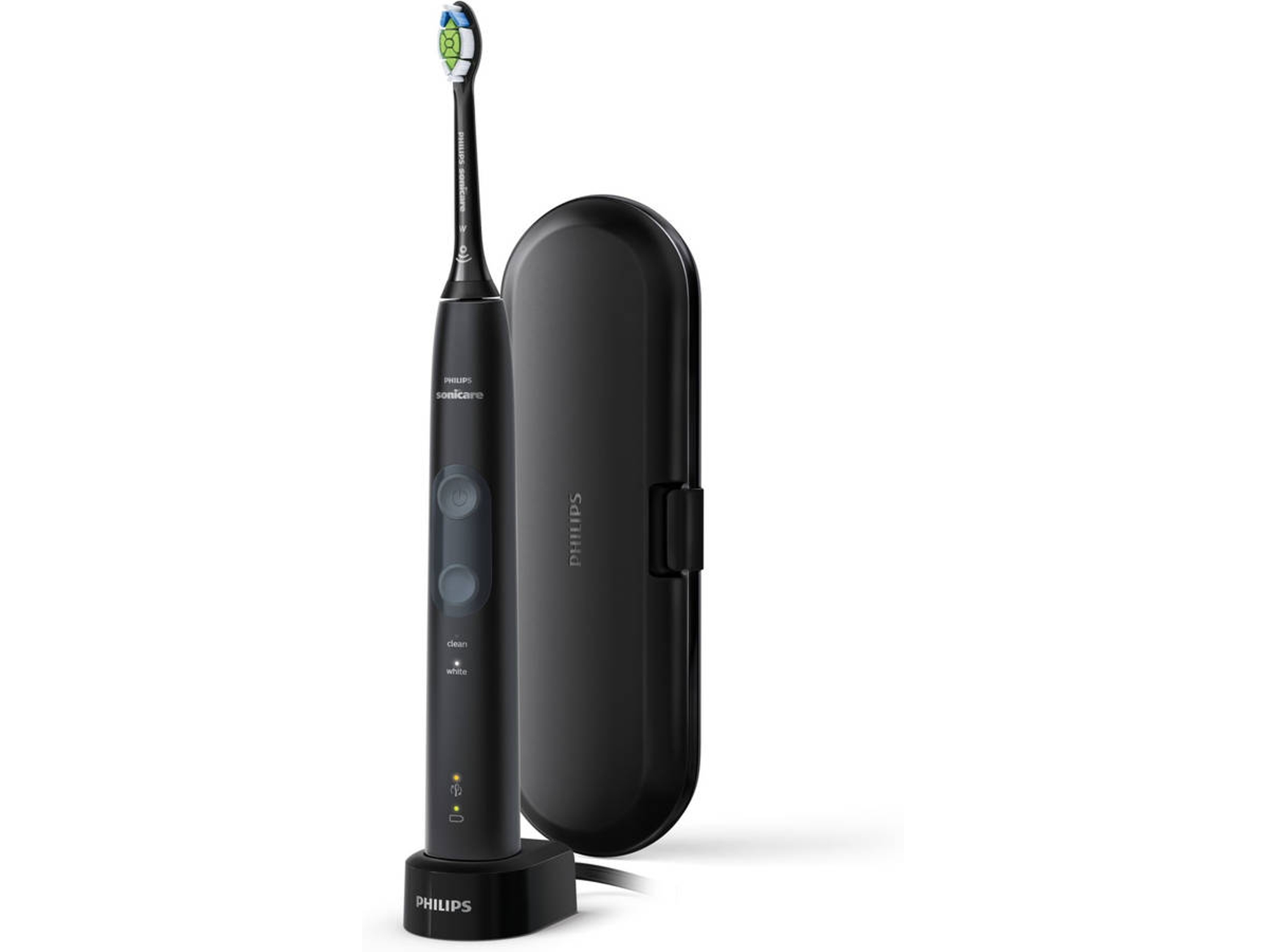 Cepillo de Dientes Eléctrico PHILIPS HX6830/53 Negro y Cinzento (62.000 rpm)