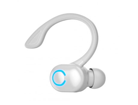 Auriculares Bluetooth True Wireless Mini Altavoz 5.2 con Micrófono para Smartphone Blanco