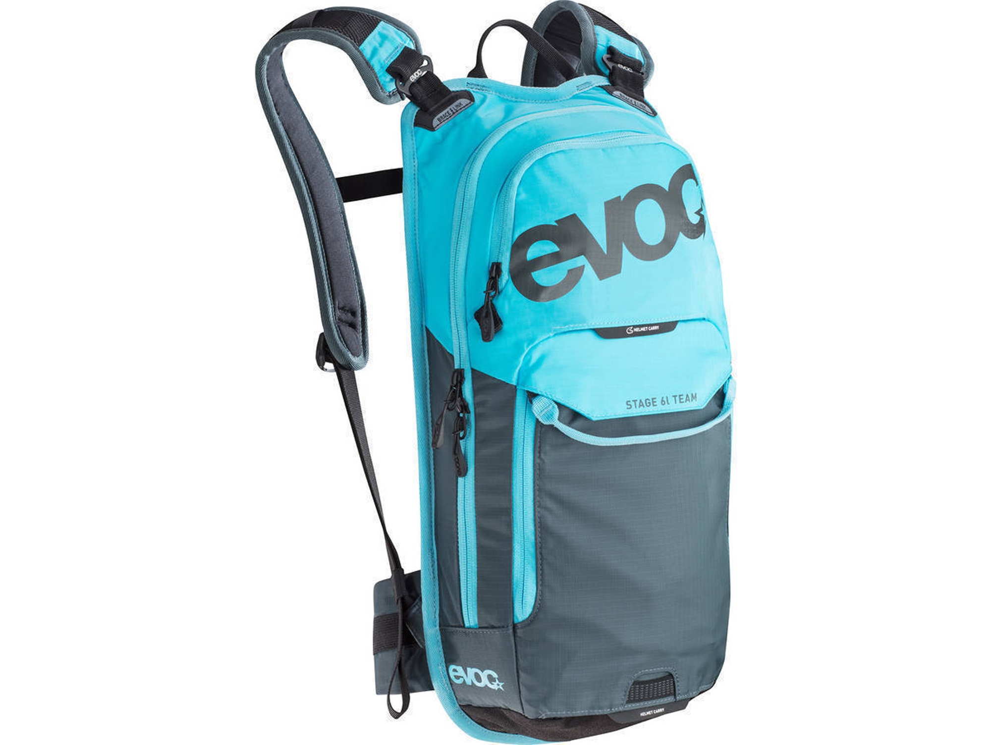 Evoc Stage Team mochila para bicicleta 44 cm 6 litros color azul