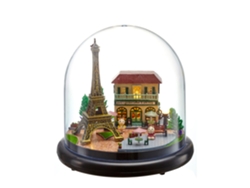 Modelo En Miniatura 3d Del París Romántico 14x14x137 Cm 14x14x14 Cm