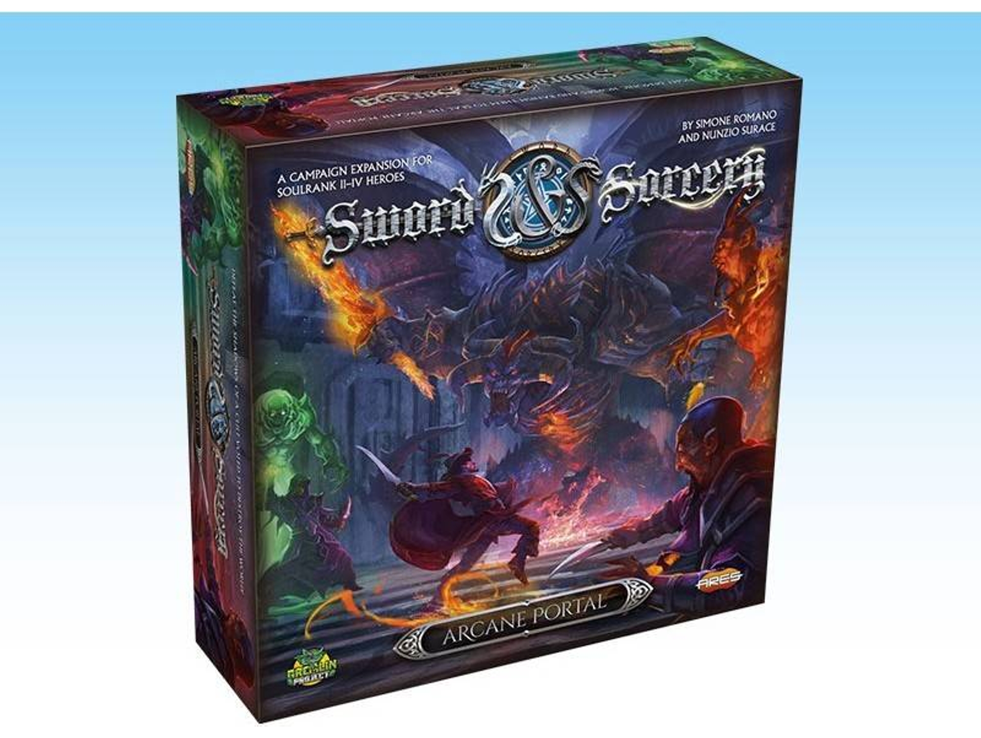 Juego de Mesa ARES GAMES Sword & Sorcery: Arcane Portal (Inglés - Edad Mínima: 13)