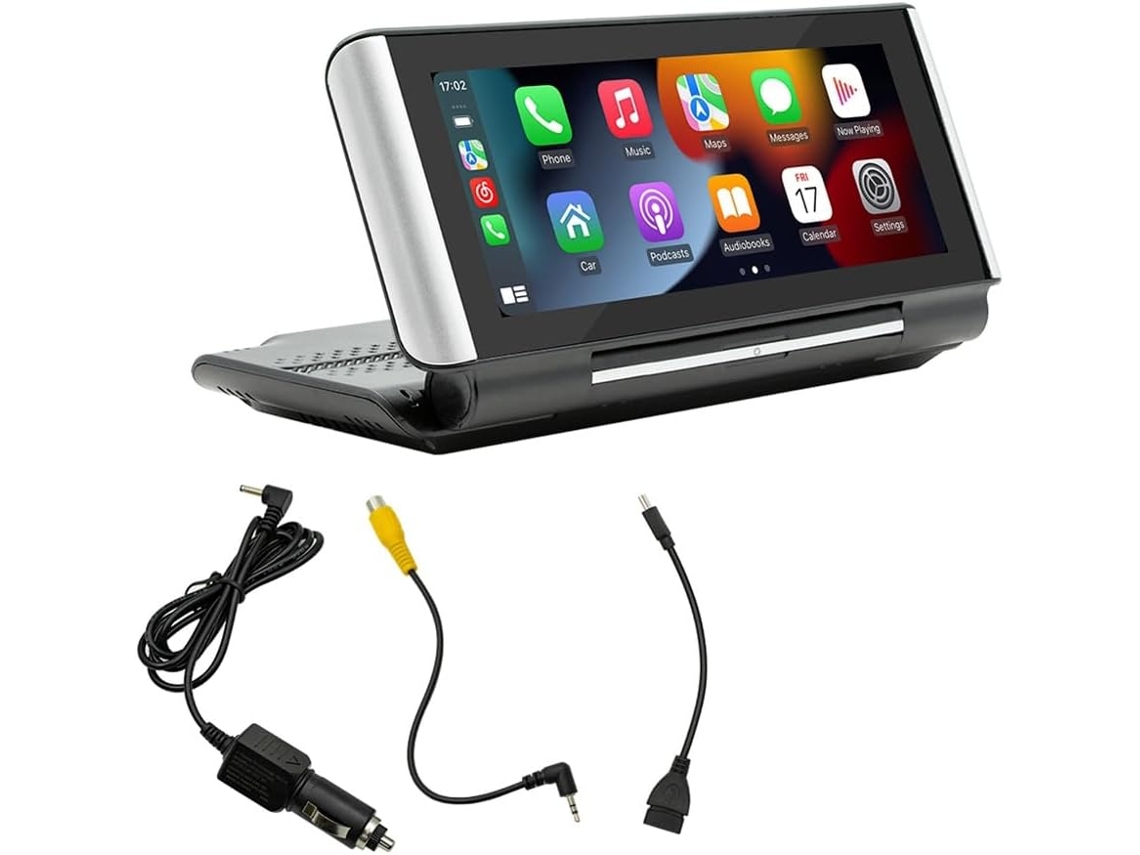 Navegador Portátil Para Coche Con Pantalla Abatible Ajustable De 6,86 Pulgadas