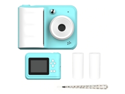 Cámara digital Cuich Mini cámara de fotos con 2 rollos de papel térmico Carga USB Memoria de 32 GB