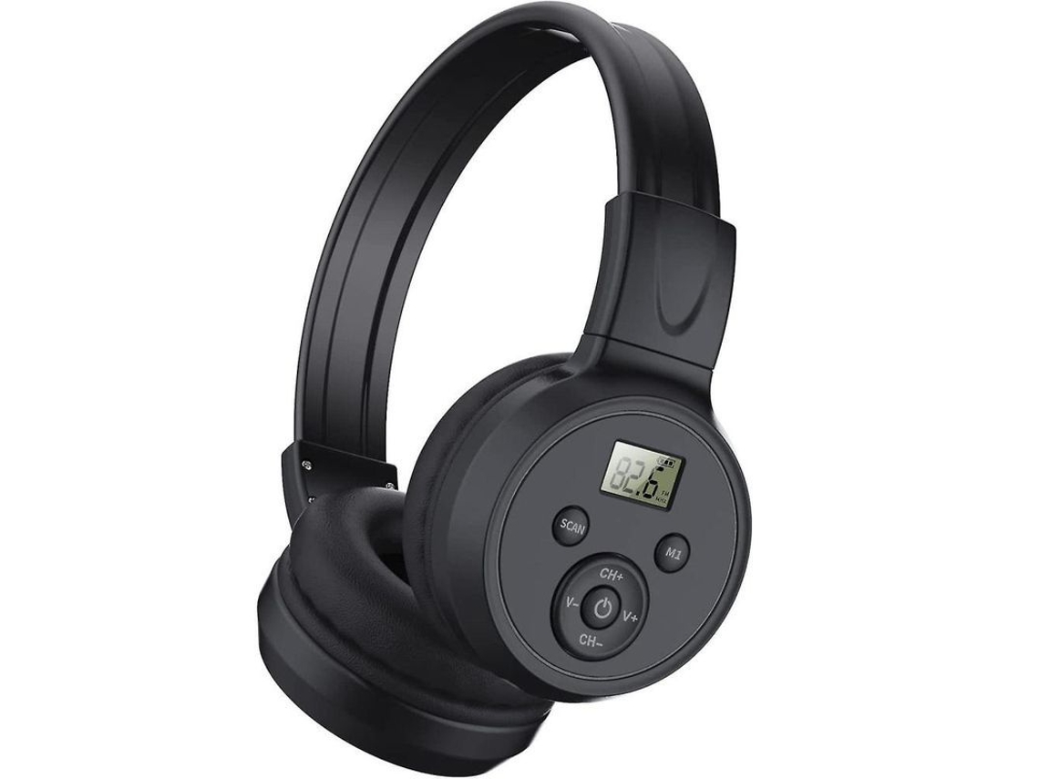 2026-auriculares Radio Fm Con Mejor Recepción Plegables 50-108mhz Inalámbricos Batería Recargable 650mah