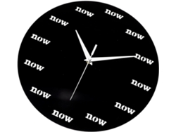 Reloj De Pared Decorativo Silencioso, Sin Pilas, Fácil De Leer.