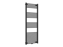 Radiador toallero mural Voss 655 W 24 tubos acero 140x60cm Negro NEU.HAUS