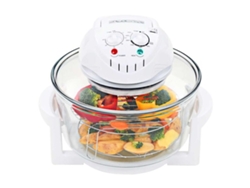 Horno de convección halógeno Vidaxl con anillo de expansión 1400 W 17 L Jortmrd