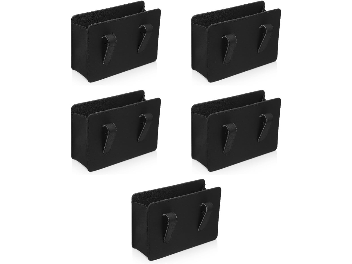 Caja De Almacenamiento De 5 Piezas Para Cubos De Basura Montados En El Asiento Trasero Del Coche