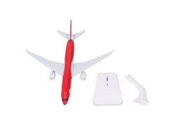 2026-modelo De Avión De Aleación Simulado Diecast Juguete Decoración Con Soporte Para Niños Niñas Adultos