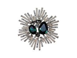2026-broche De Flores Con Piedras Strass Decoración Retro Para Bolsos Chaquetas Collares Gorros Bufandas Unisex