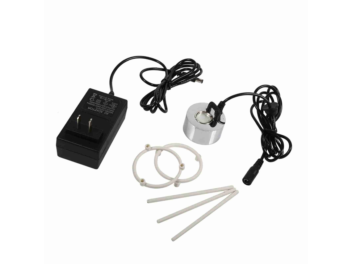 Generador De Niebla Ultrasónico Para Estanques, Depósitos De Agua Y Humidificadores Con Adaptador De 100-240 V.