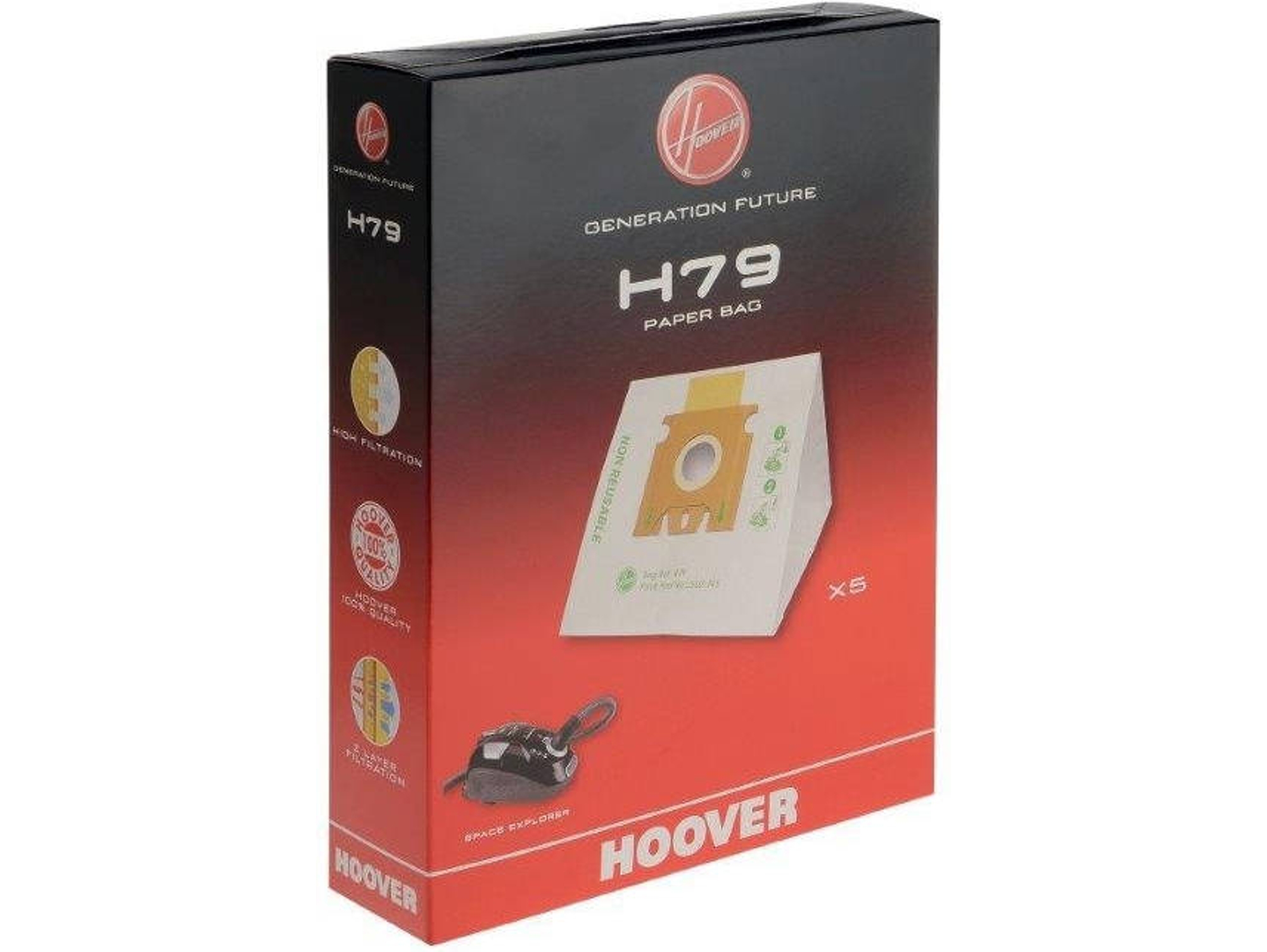 Bolsa para Aspirador HOOVER 35601745
