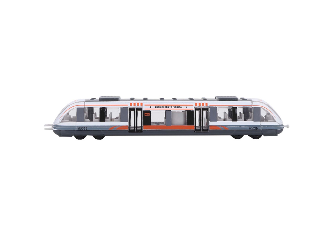Tren De Juguete Educativo De Aleación Para Niños, Ideal Como Regalo De Cumpleaños (blanco).