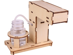 Dispensador de jabón sin contacto, dispensador automático de jabón líquido, kit de manualidades de madera Vayotoy