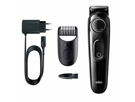 Cortapelos BRAUN BT3322 (Negro)