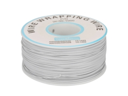 Cable De Cobre Estañado De 30 Awg Y 0,25 Mm De Diámetro, Flexible Y Aislado, Para Electrónica Y Soldadura.