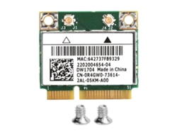 Adaptador Mini PCI-E con Wi-Fi y Bluetooth para Dell XPS 2710 17TR, color dorado