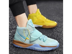 Zapatillas De Baloncesto Uaj Para Adolescentes, Antideslizantes, De Caña Alta, Transpirables, Con Protección Para El Tobillo.