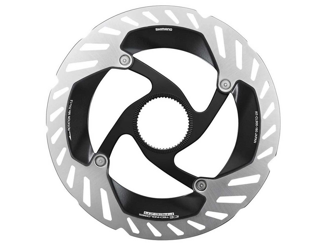 Disco Travão Rt-Cl900 Lock Interno Prateado 160 Mmshimano