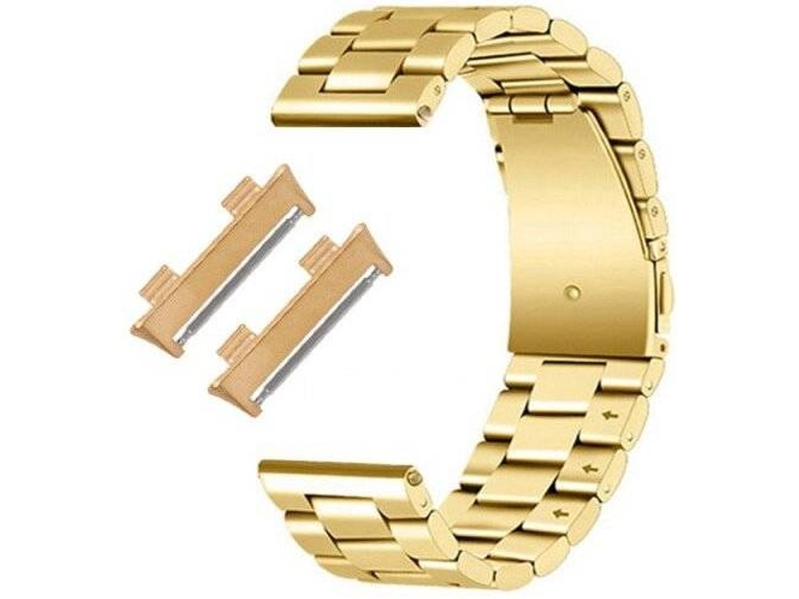 Correa + Herramienta PHONECARE Acero Stainless Lux Oppo Watch 41mm Dorado