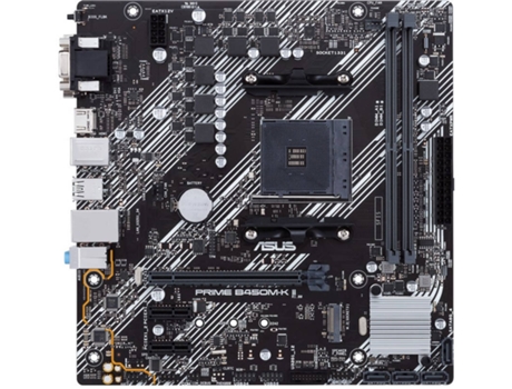 Placa Base ASUS PRIME B450M-K II (Socket AM4 - AMD B450 - Micro ATX)