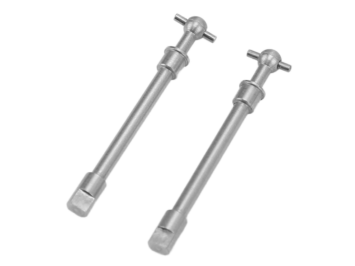 Piezas de eje de acero endurecido para mejora de orugas Axial SCX24 1/24 RCVAYOToy