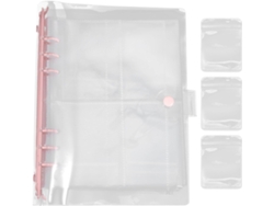 Organizador Joyas Portátil Pvc Paquete Autoadhesivo Viaje Transparente Expositor Anillos