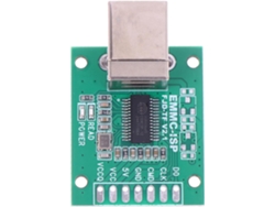 Herramienta De Programación Emmc Isp De 3 Cables Usb-b Con Parpadeo Rápido Para Reparación De Dispositivos Móviles Y