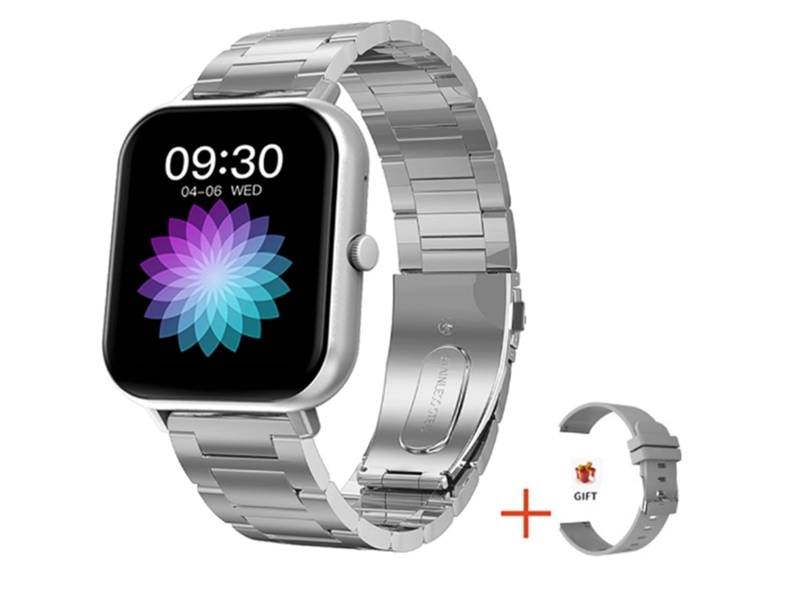 Reloj inteligente para hombres y mujeres, responde/realiza llamadas, monitor de actividad física de 1,83 m con monitor de frecuencia cardíaca de Chennnls