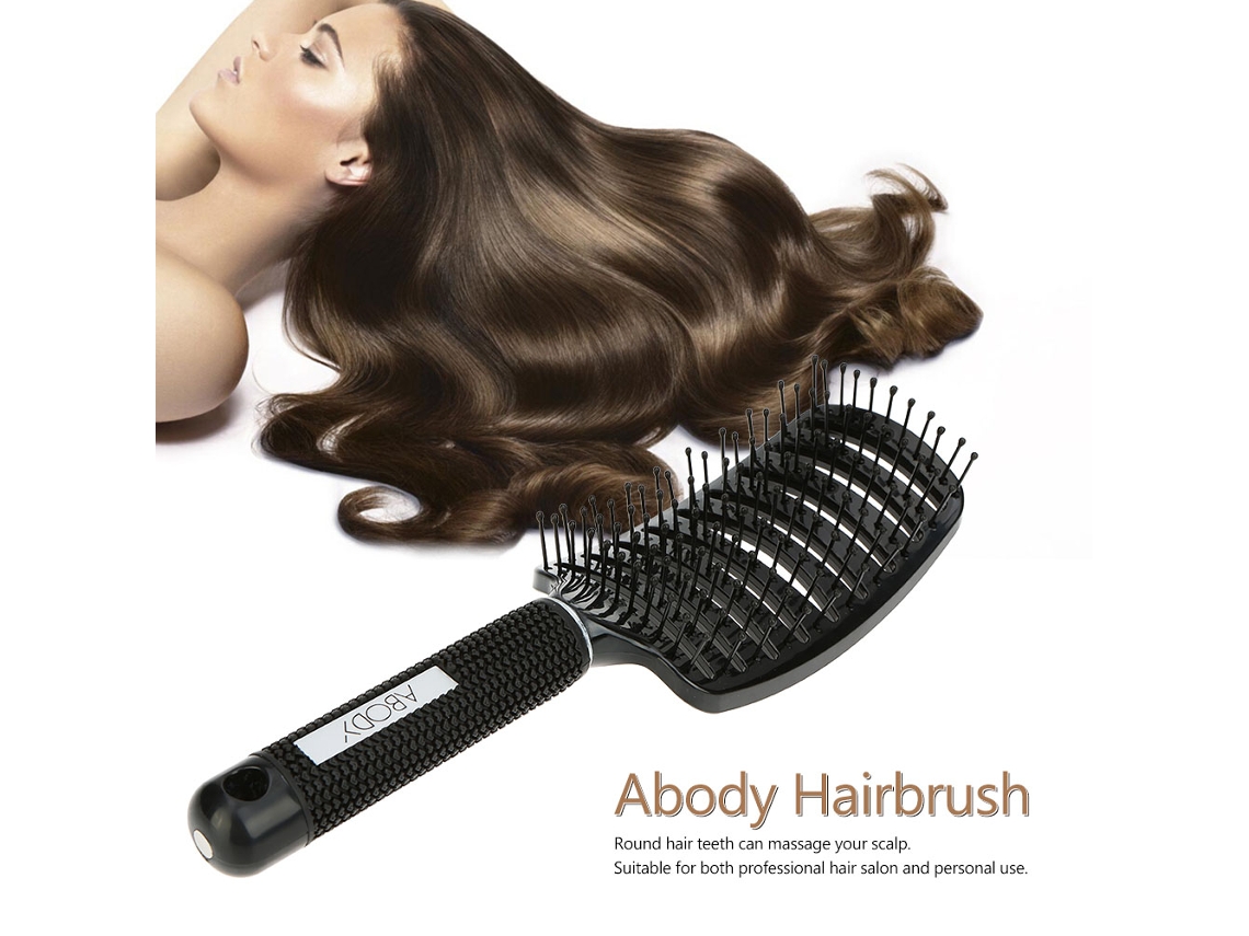 Vlrla-para Mulheres Abody Nylon Detangle Cabelobrush