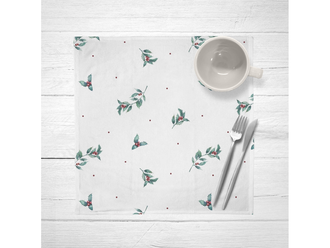 Pack de 2 Servilletas MUARE HOME Christmas (50 x 50 - Algodón - Multicolor)