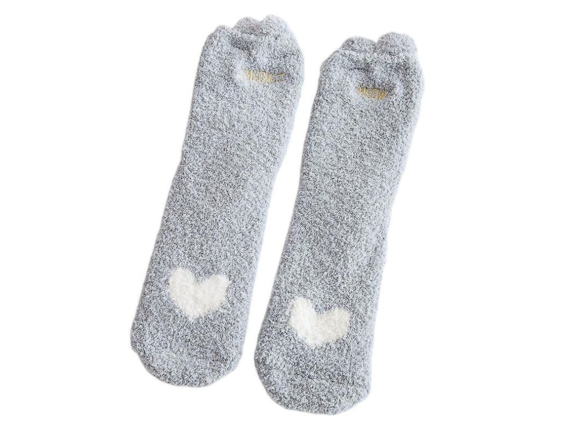 Calcetines navideños suaves para mujer 2026, calcetines cálidos y cómodos hasta la pantorrilla, regalo ideal para el invierno.