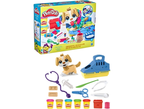 Blocs de Construcción PLAY-DOH Kit Veterinario (Edad Mínima: 3 Años - 21,6 x 8,1 x 27,9 cm)