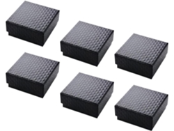 Juego 6 Cajas Joyería Vacías Collares Pendientes Regalo Espuma Pequeñas Portátiles Perfectas Regalos Pascua