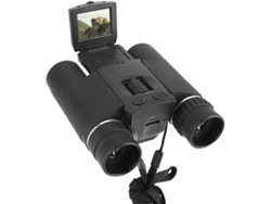 Binoculares digitales 10x25 LCD con zoom de 1,5 pulgadas, cámara para grabar vídeos y fotos, ideal para partidos de fútbol, pájaros, color negro.