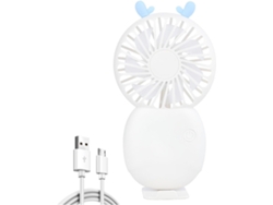 Ventilador De Escritorio Usb Mini Ventilador Portátil Para Refrescar El Aire 3 Velocidades Ajustables
