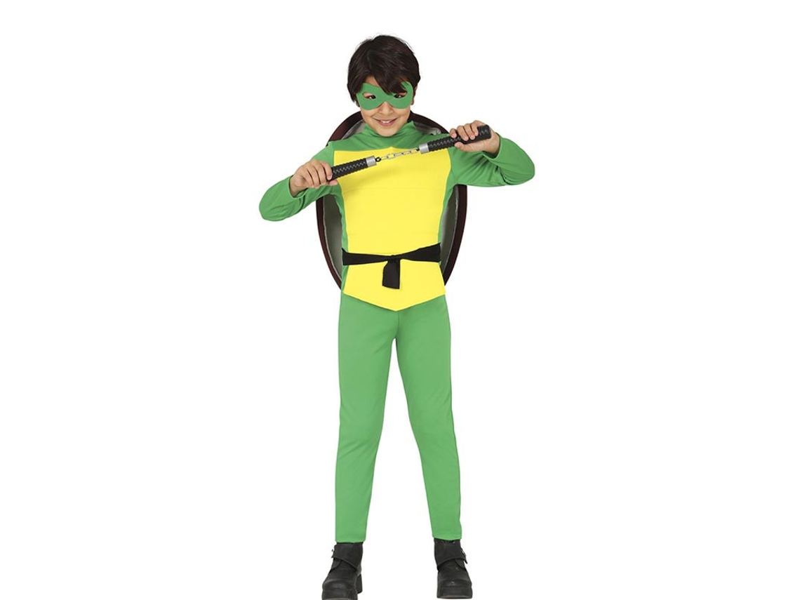 Disfraz de Tortuga de combate con mochila para niños