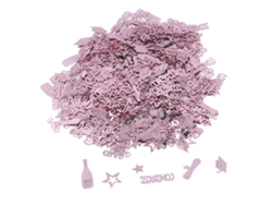 Confeti De Graduación Rosa Dorado, 100 G, Reutilizable, Para Decoración De Mesas De Fiestas Y Graduaciones.
